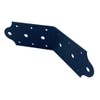 4 Pcs Heavy Duty Flush Inside 45-Degree Angle Bracket Steel