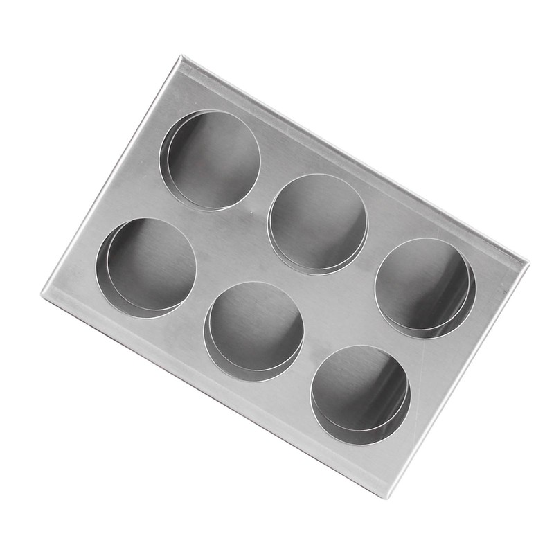 Test Tube Holder 304 Stainless Steel 6 Hole 3 Layer
