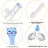 3Pcs Kids Training Chopsticks,Kids Chopsticks Reusable Cat Childrens Chopsticks Learning