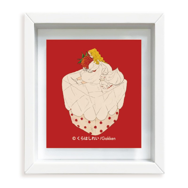 KHR001 Kurahashi Rei Art Frame Frame Miniature Cat Black Cat