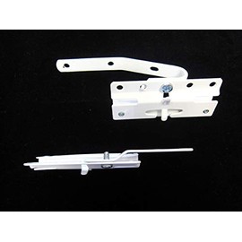 Integra Pair Of Integra Straight Master Slides Metal Corded Curtain Track Overlap Part