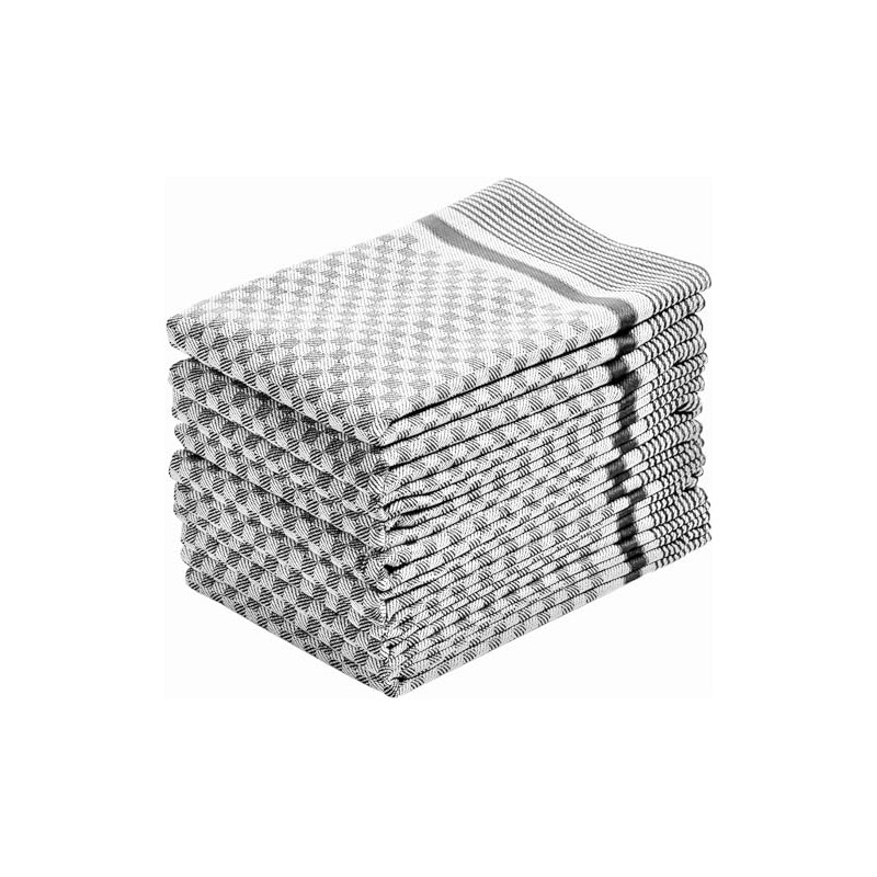 Heim24h Set of 5 Tea Towels 100 x 50 cm,
