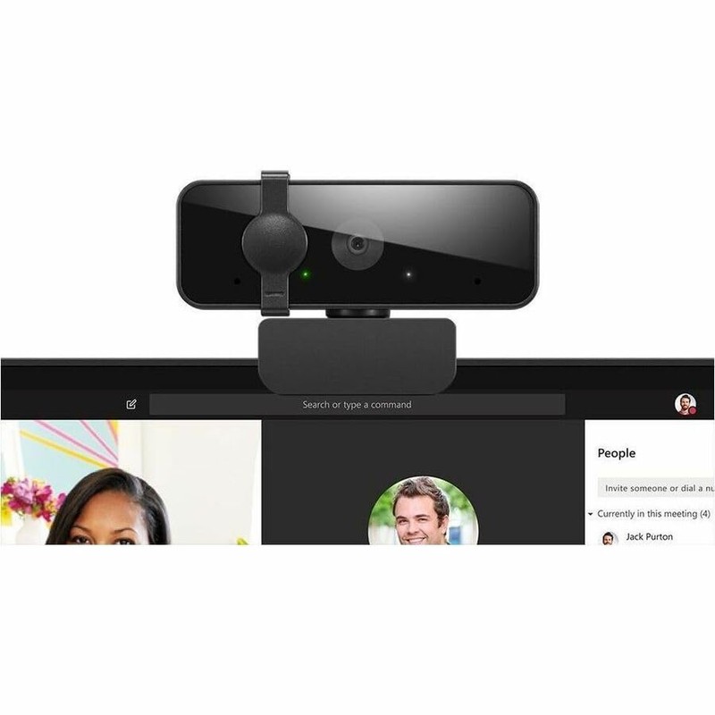 Lenovo Essential Webcam - 30 fps - Black - USB