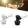 2Pcs Home Brewing Ball Lock Keg Connector + 8mm‑1/4in FFL