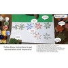 Clay Printing Stamps Arty Crafty Small Floral Shape Wooden Blocks