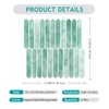 VEELIKE Long Hexagon Peel and Stick Tile Backsplash Green Back