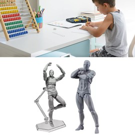 Movable Link Doll, Widely Used Drawing Doll for Family Office Artists (Man)
