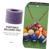 WOONEKY Pool Cue Necessity Billiard Cue Tip Pool Stick Tip