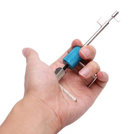 QiDAi Locksmith Blade Lock Pick Tool with Long Handle,Civil Door Lock Blade Lock Quick Opening Tool