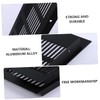 Gadpiparty 2pcs Aluminum Alloy Breathable Mesh Air Vent Grille for