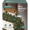 Premier treebrights Rainbow Christmas Garland String Lights - 240 Rainbow