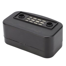 Yctze Air Compressor Silencer 65 mm, Noise Absorber Intake Pump Inlet Filter Plastic Housing Square, Gas Pump Silencer, Air Intake Filter for Quiet Operation