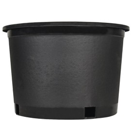 raseparter 10 PCS 2 Gallon Squat Premium Black Nursery Pot Plant Container Garden Planter Pots for Indoor Outdoor Plants Seedlings Flowers Vegetables Seedling Cuttings Succulents Transplanting