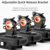 Bicycle Lights Four-in-one Riding Headlight Mobile Phone Holder With Horn