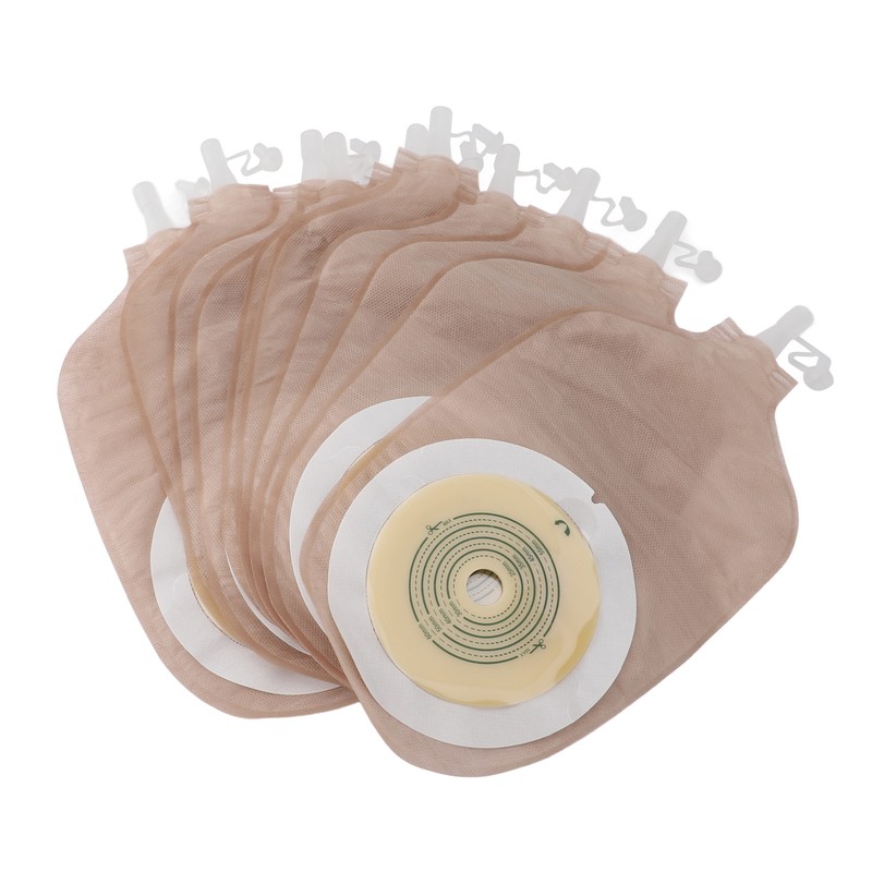 10pcs Colostomy Bags Ostomy Supplies One Piece Drainable Ostomy Pouch