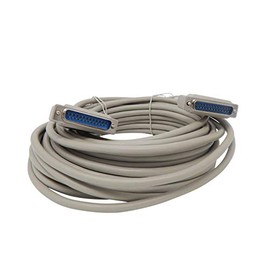 Your Cable Store 50 Foot DB25 25 Pin Serial Port Cable Male/Male RS232
