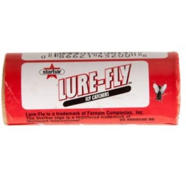 Starbar Lure-Fly Single Super Sticky Fly Paper Ribbon 4-Pack