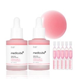 Medicube PDRN Pink Trace Whitening Ampoule 30ml (2 x) / 메디큐브 PDRN 핑크 흔적 미백 앰플 30ml 2개