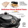 Granitestone Piezano Indoor/Outdoor Portable Electric Pizza Oven w Ceramic Stone