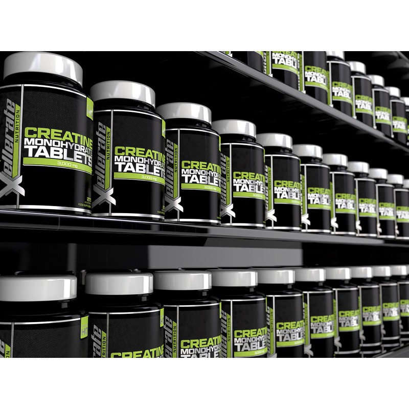 Creatine Monohydrate Tablets 3000mg, 270 Creatine Tablets - 3 Month