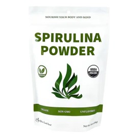 Chérie Sweet Heart Spirulina Polvo (orgánico), 1 Libra, 1                                                                                             