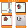 Magnetic Window Insulation Kit Suitable for Summer and Winter, Heat