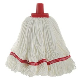 Sabco Professional Ultimate Microfibre Round Mop Head, Red, 400 g