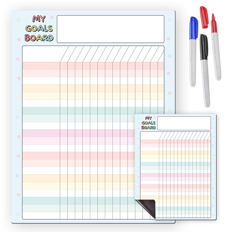 Magnetic Dry Erase Incentive Chart Board | Reward and Task