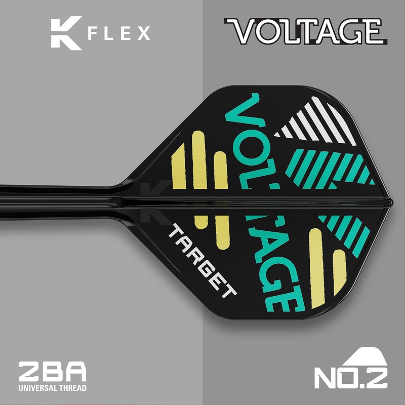 TARGET Darts Rob Cross K Flex Flights and Shaft System,