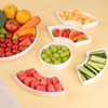 12.8" Serving Tray and Platters, Divided Serving Dishes, Serving Trays