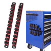 WORKPRO Magnetic Screwdriver Organizer and Wrench Organizer, Aluminum Rail Magnetic