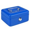 Cash Box with Money Tray, Parrency Small Money Box with