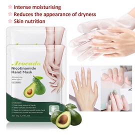 PPPanYiDi Hand Masks Moisturizing Gloves,6 Pairs Hydrating Hand Peel Masks Gift Set for Dry Cracked Hands Care,Long-lasting and Non-greasy Hand Moisturizer Gloves for Women J