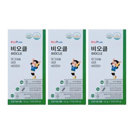 Kids Plan Biocle Naedonnaesan Biocool Children's Biocle Biocle Review Efficacy 15 packs 3 / 키즈플랜 비오클 내돈내산 비오쿨 어린이 바이오클 비요클 후기 효능 15포 3개