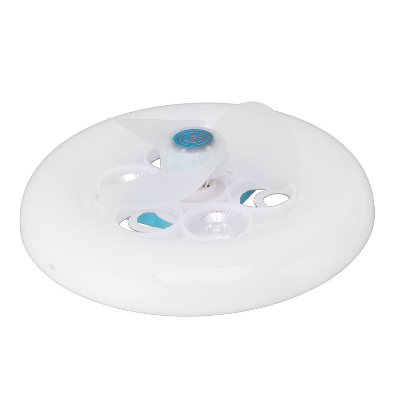 E27 LED Ceiling Fan Light Small Noiseless LED Fan Modern