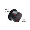 Antrader 2pcs Aluminum Alloy Cup Holders, Replacement Cup Holder Inserts