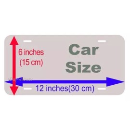 Army Corps of Engineers Novelty Car License Plate