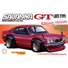Fujimi Model ID-109 1/24 Inch Up Series No. 109 Mazda Savannah GT RX-3 Late Model Racing Specifications