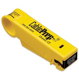 CablePrep Drop Stripping Tool, RG6/59 w/Stop, 1/4 x 1/4 Prep