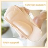 SooGree 2Pairs Arch Support Socks Woman No Show Liner Socks