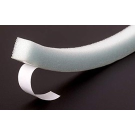 ESP Window and Door Open Cell Foam Weather Seal 6x9mm White