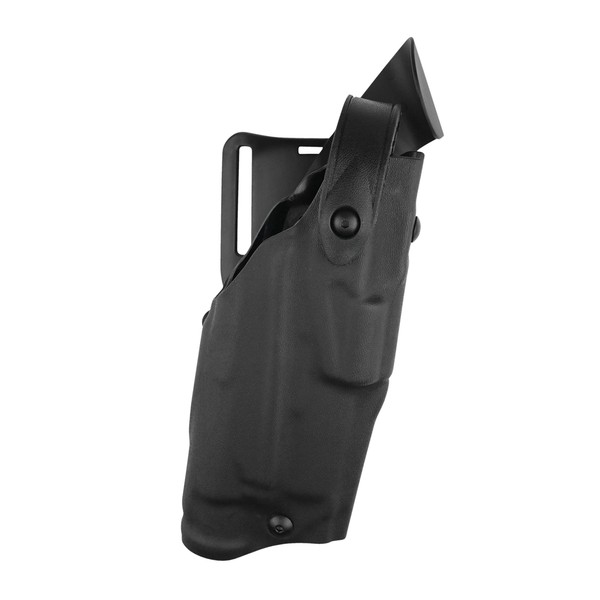 Safariland, 6360, SLS/ALS, Level 3 Retention Duty Holster, Fits: Glock 17, 22, 31 With Light, Mid-Ride, STX Tactical Black, Left Hand