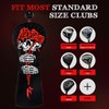 Golf Club Head covers Fairway Wood FW with Interchangeable Number