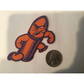 Unbranded Gettysburg College Bullets VINTAGE EMBROIDERED IRON ON PATCH 3”X 1.5”