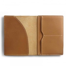 Leather Passport Holder, Retro Double Passport Cover Travel Document Organizer Wallet for Storing Passports, Bank Cards, ID Cards, Camel, Classic