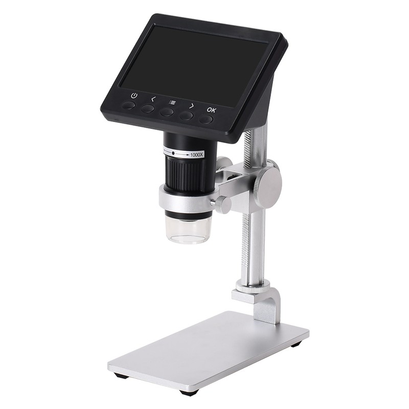 4.3 Inch Display 1000X Digital Microscope Photo Video Taking with