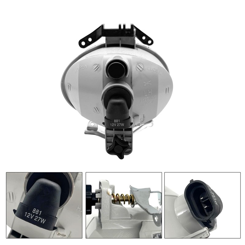 Luces antiniebla compatibles con Hyundai Santa Fe 2007 2008 2009,