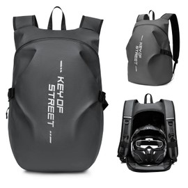 Motorcycle Backpacks for Men, Waterproof Helmet Backpack, Motorcycle Accessories, Laptop Bags, Travel Backpacks, School Bags for Students