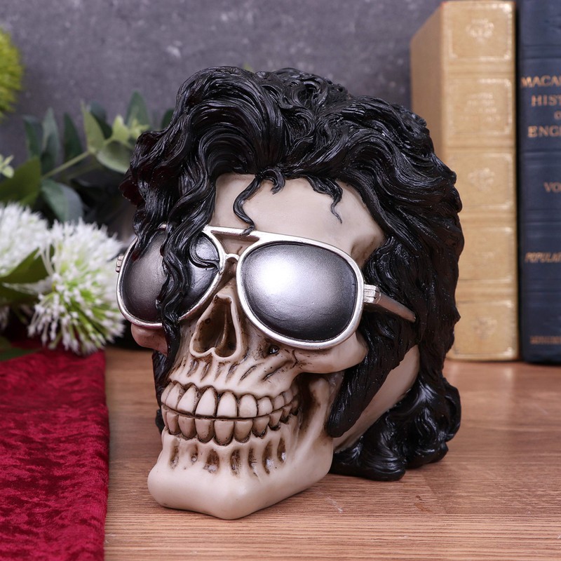 Nemesis Now Bad Michael Jackson King of Pop Inspired Skull