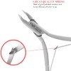 Professional Cuticle Nippers Stainless Steel Cuticle Cutters and Remover -